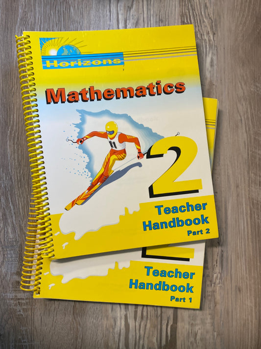 Horizon Math 2 Teacher Handbook Part 1 & 2