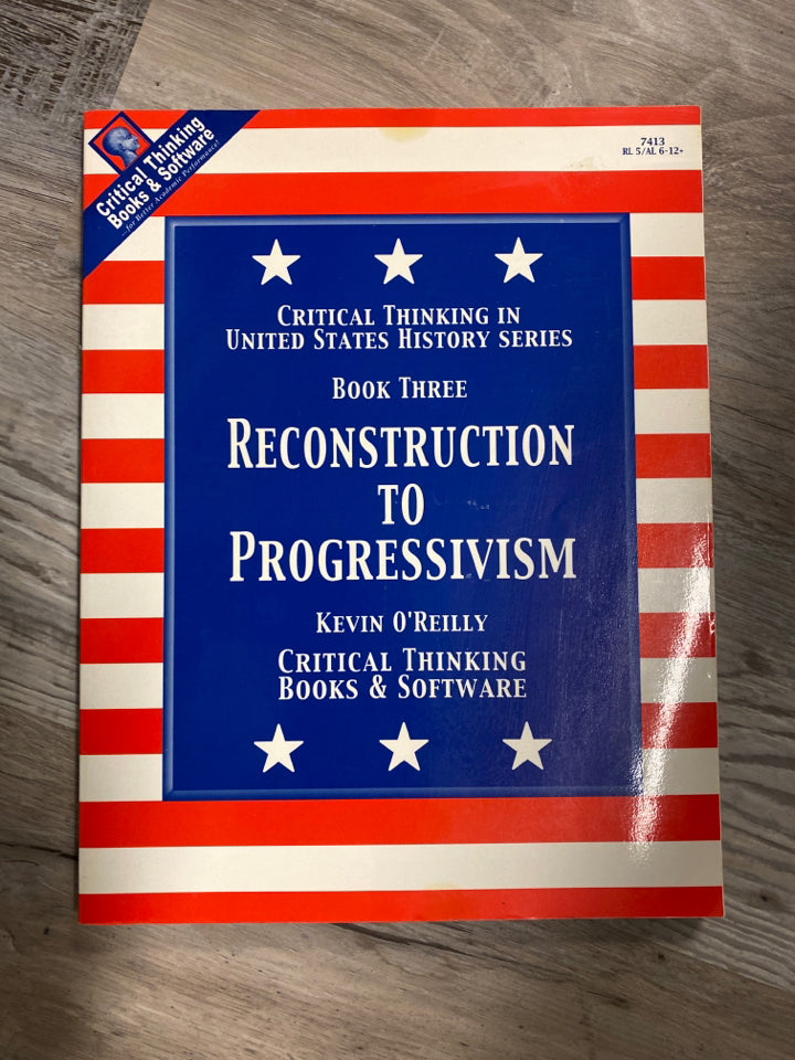 Reconstruction to Progressivism, Teacher's Guide