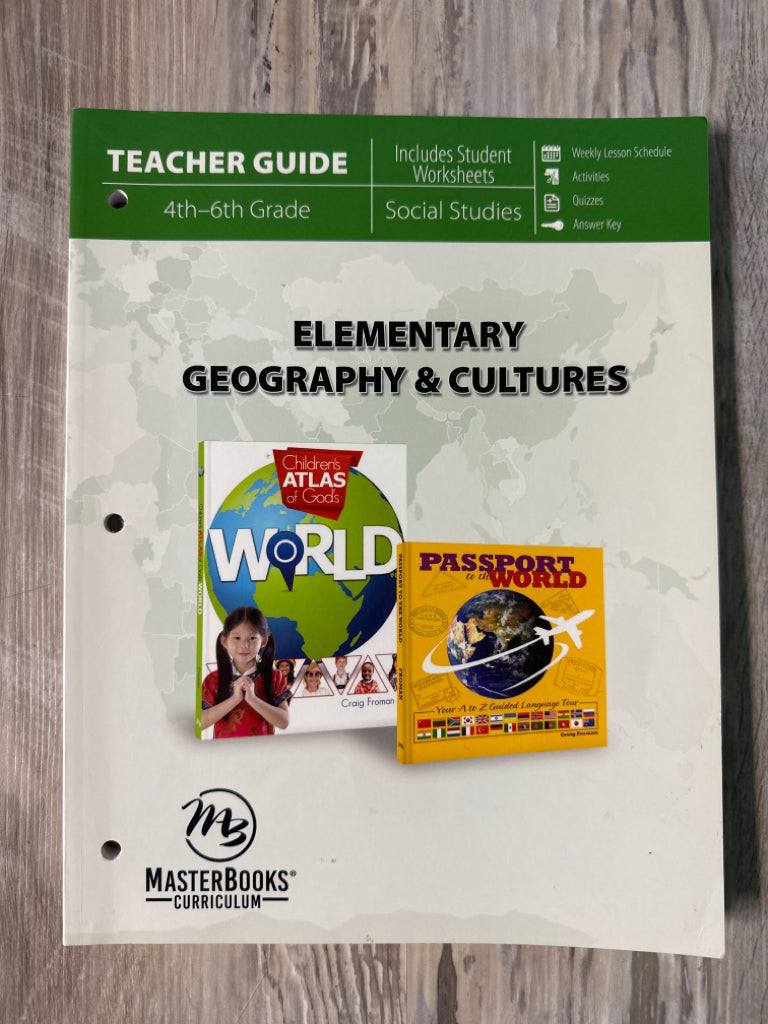 Master Books Elementary Geography & Cultures Set