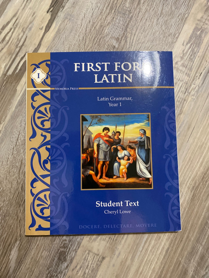 Memoria Press First Form Latin Student Text