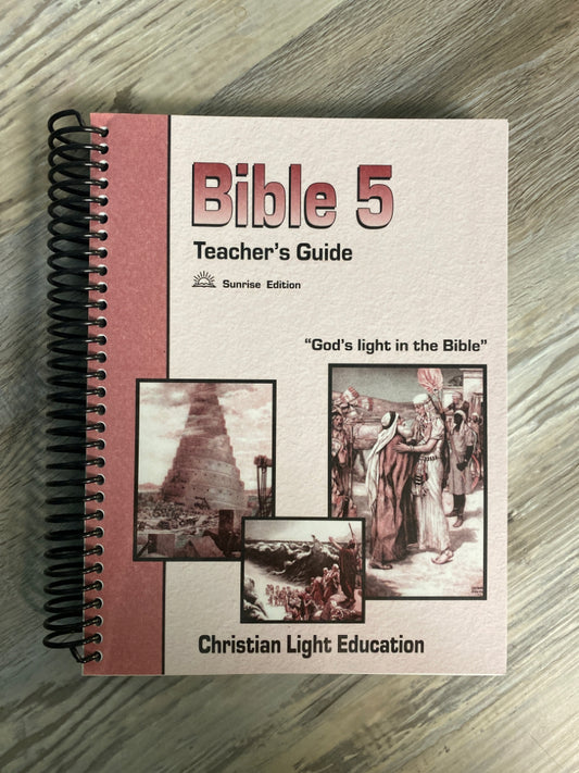CLE  Bible 5 Teacher's Guide