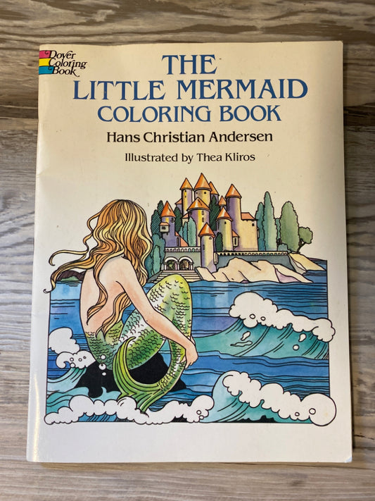 The Little Mermaid Coloring Book, Dover Coloring Book