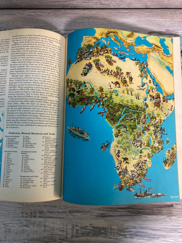 The Golden Geographic Encyclopedia, Overiszed Vintage