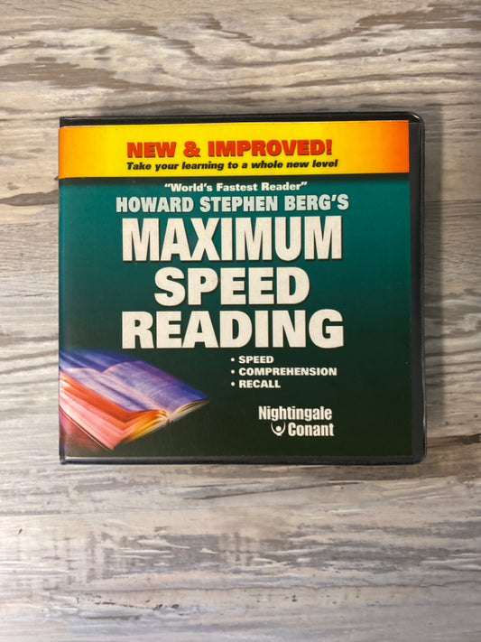 Howard Stephen Berg's Maximum Speed Reading CD/CD ROM