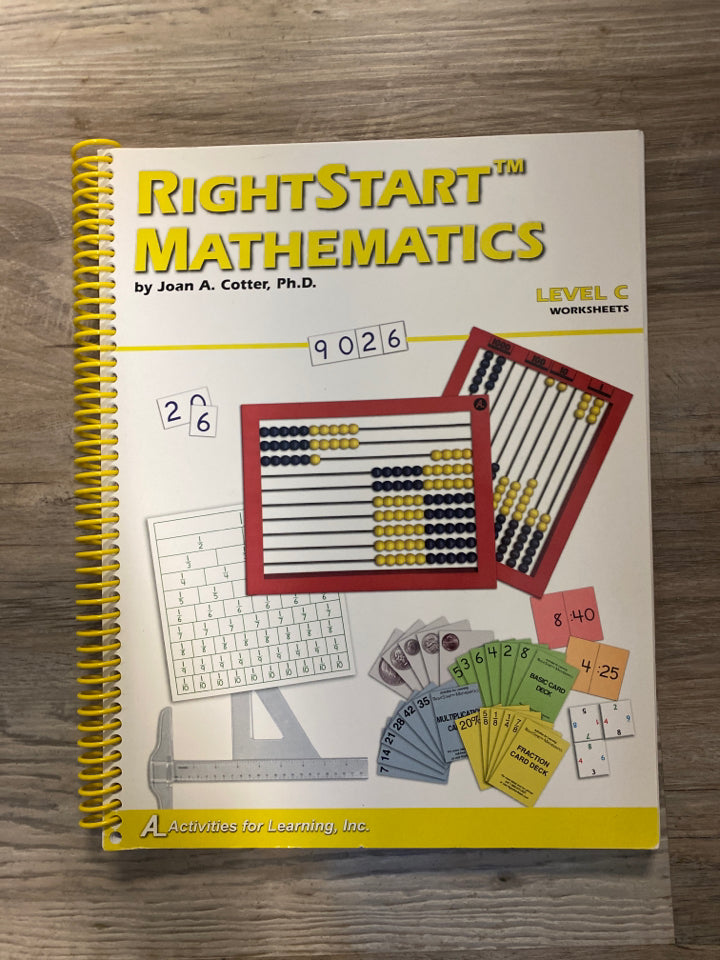 Right Start Mathematics Level C Worksheets