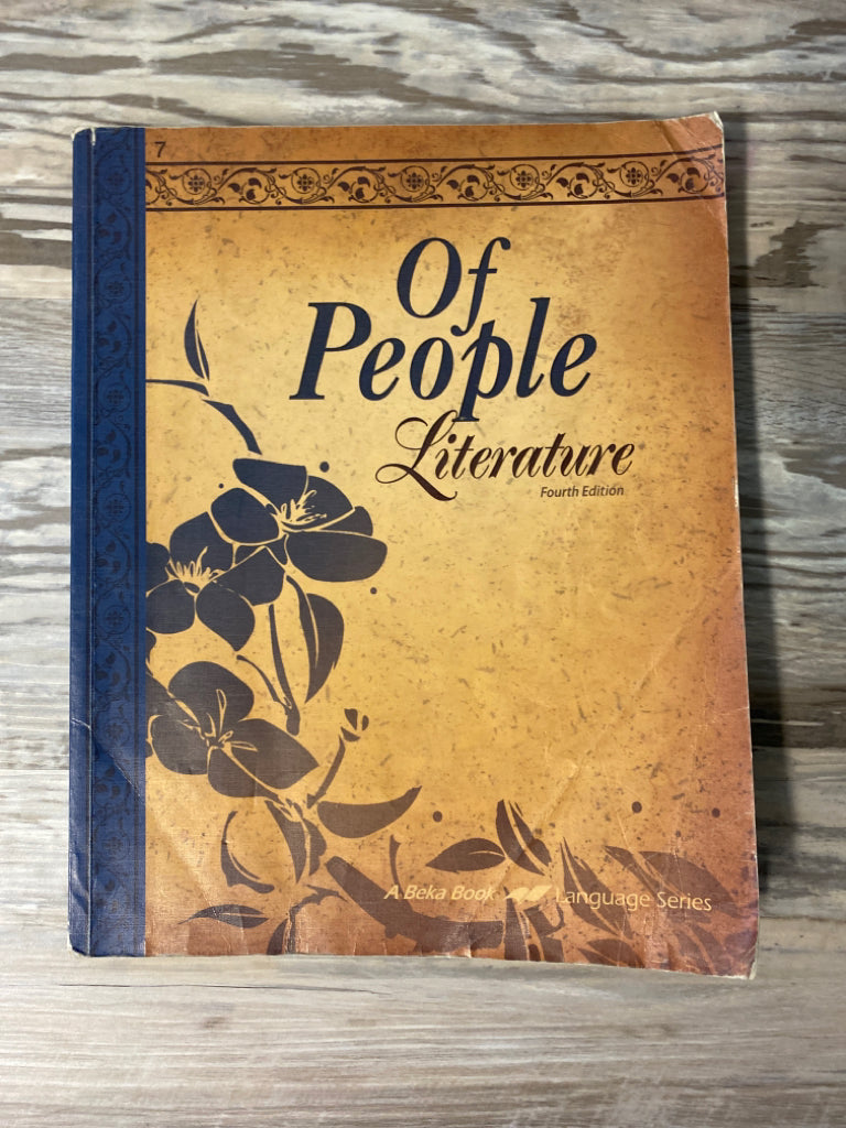 Abeka Of People Literature Student Text 4th Ed.