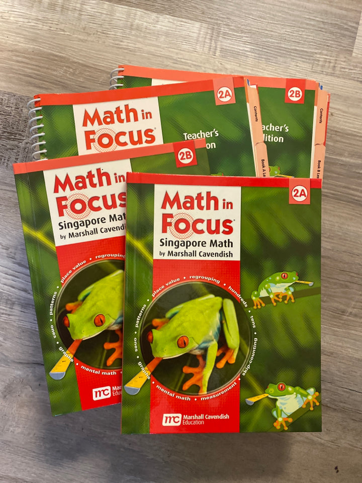 Singapore Math in Focus 2 Set