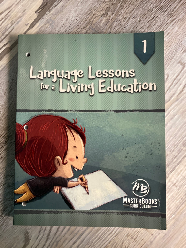Language Lessons for a Living Education 1 by Master Books