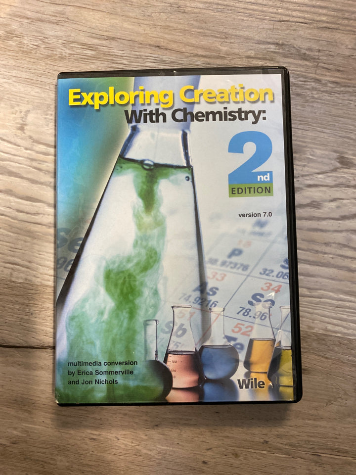 Exploring Creation with Chemistry 2nd Edition CD