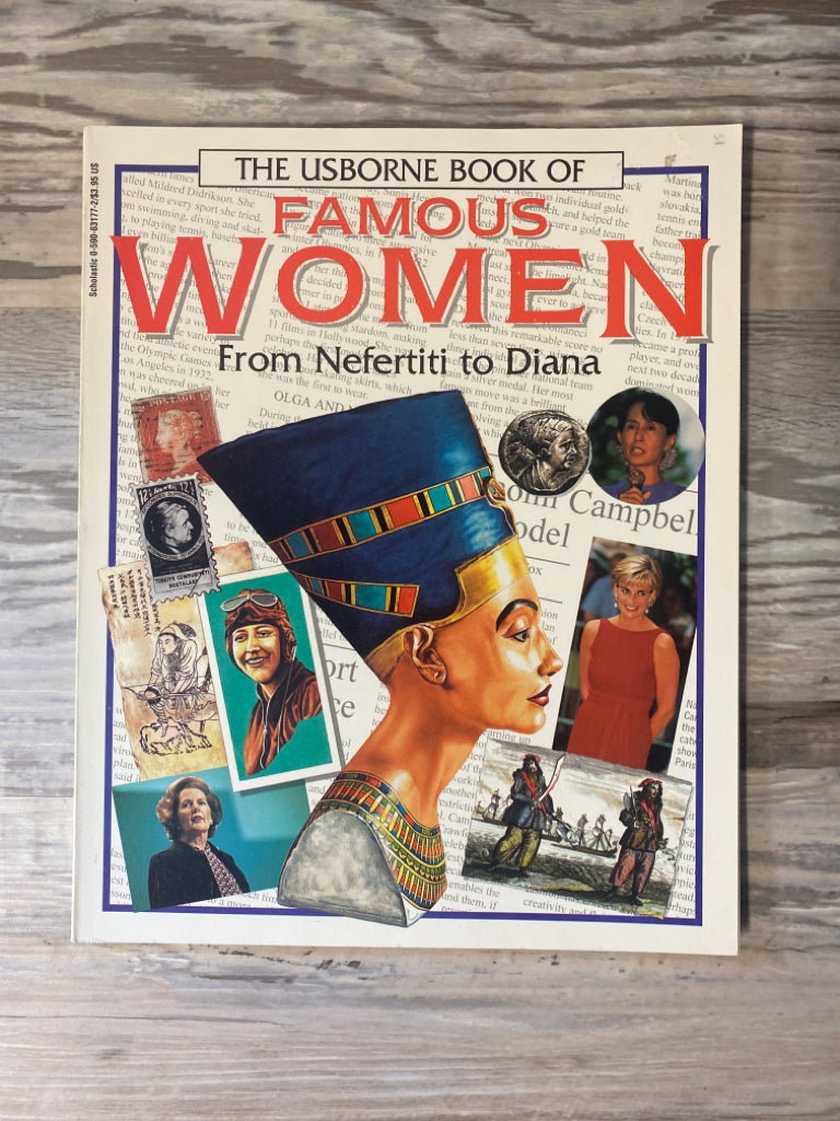 Usborne Book of Famous Women From Nefertiti to Diana
