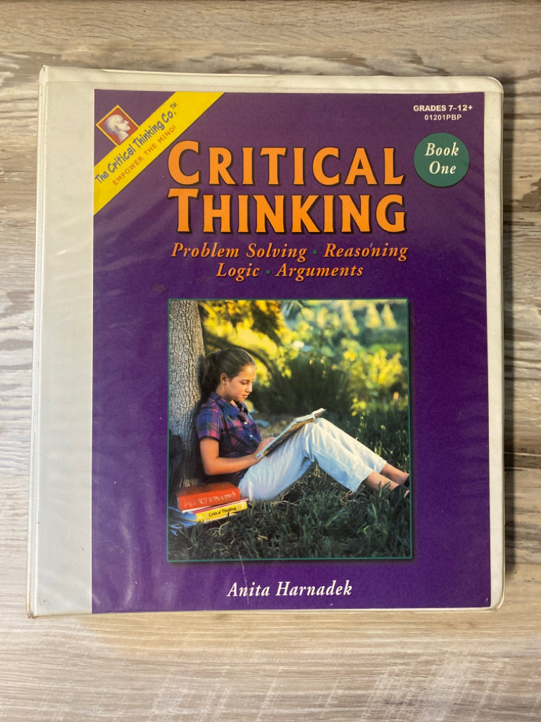 Critical Thinking Book 1 - Problem Solving, Reasoning, Logic, and Arguments Set