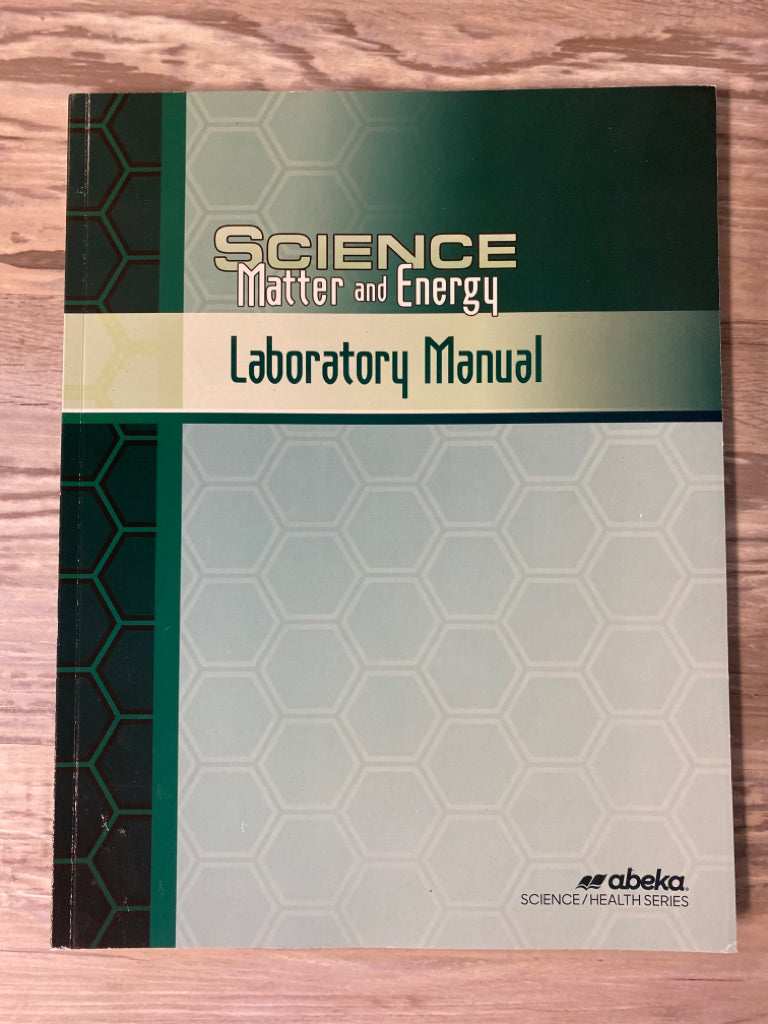 Abeka Science Matter and Energy Set