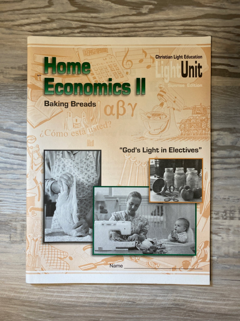 CLE Home Economics II Unit 1