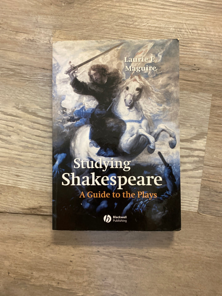 Studying Shakespeare by Laurie E. Maguire