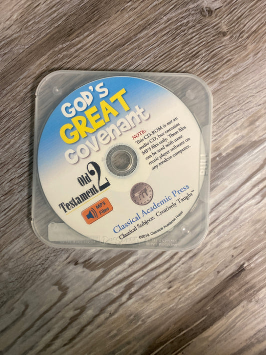 God's Great Covenant Old Testament 2 MP3 Files Disk