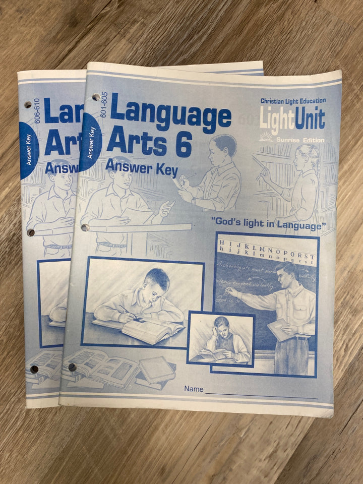 CLE Language Arts 6 Teacher Set