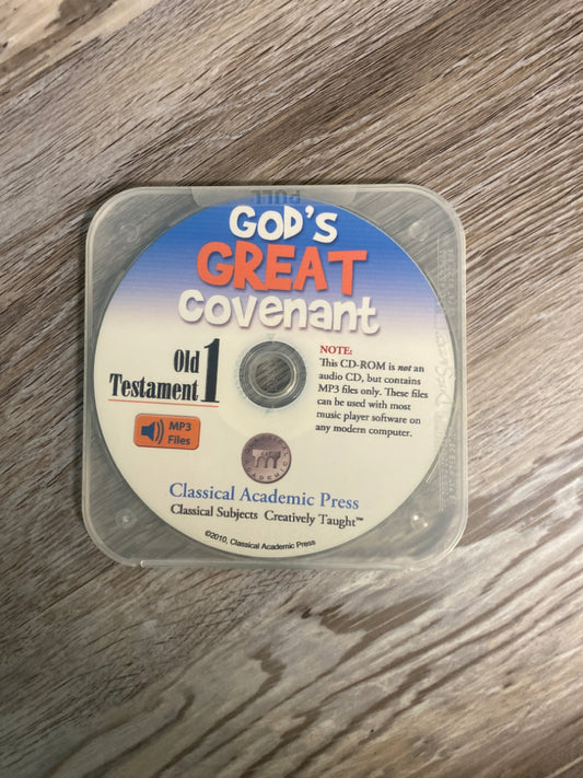 God's Great Covenant Old Testament 1 MP3 Files Disk