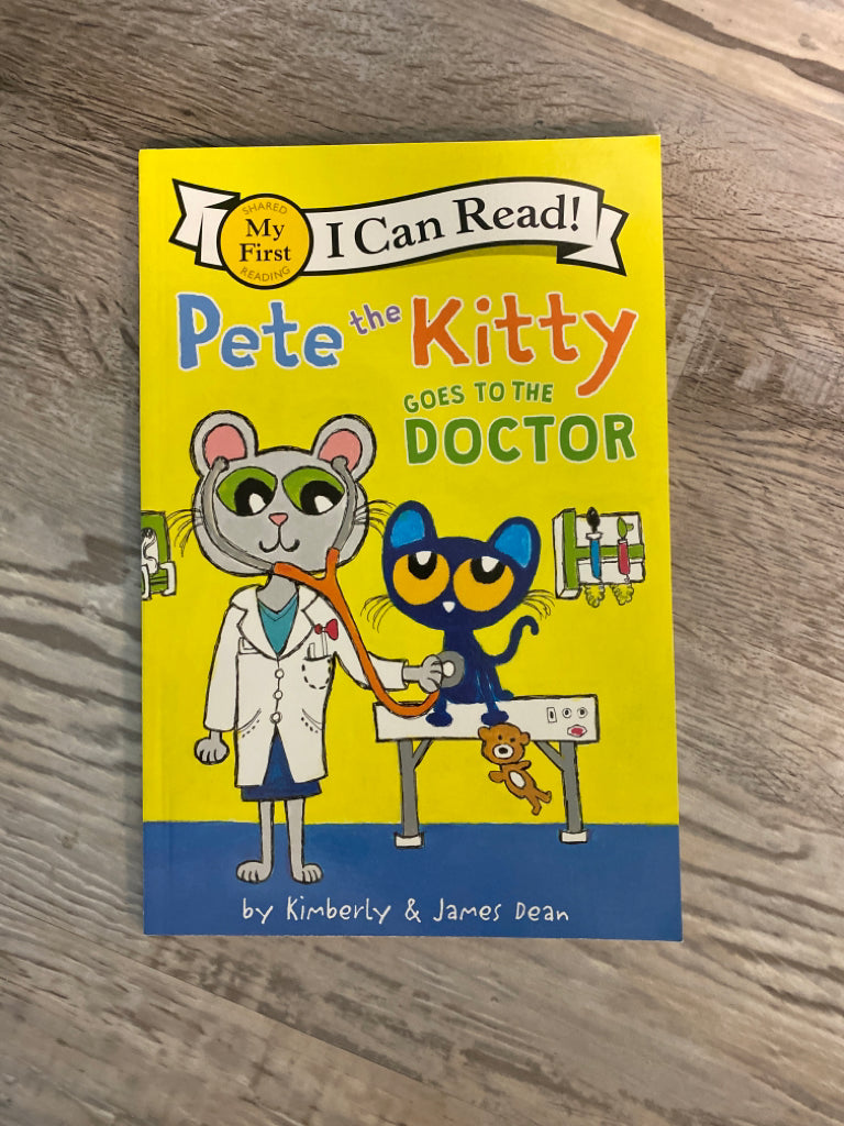 I Can Read! Pete the Cat, Pete the Kitty Goes to The Doctor