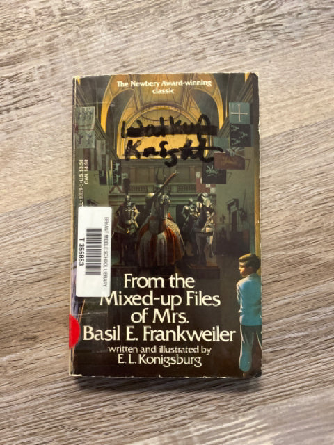 From the Mixed-Up Files of Mrs. Basil Frankweiler by E.L. Konigsburg
