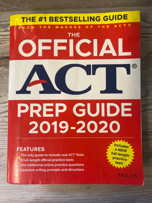 The Offical ACT Prep Guide 2019-2020