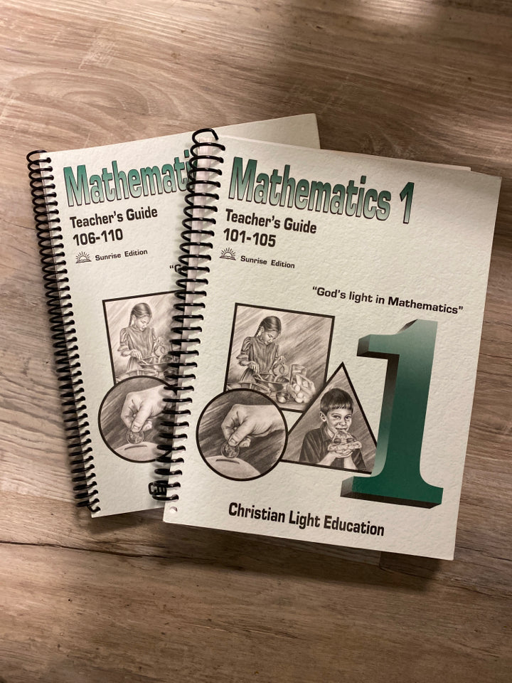 CLE Mathematics 1 Teacher Guide 101-110