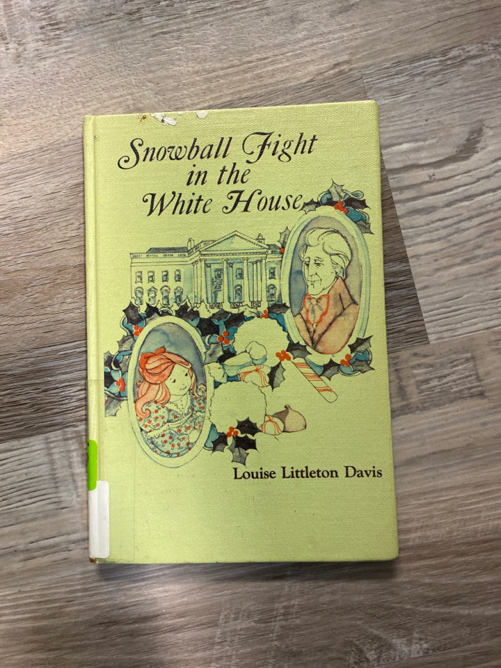 Snowball Fight in the White house by Louise Littleton Davis
