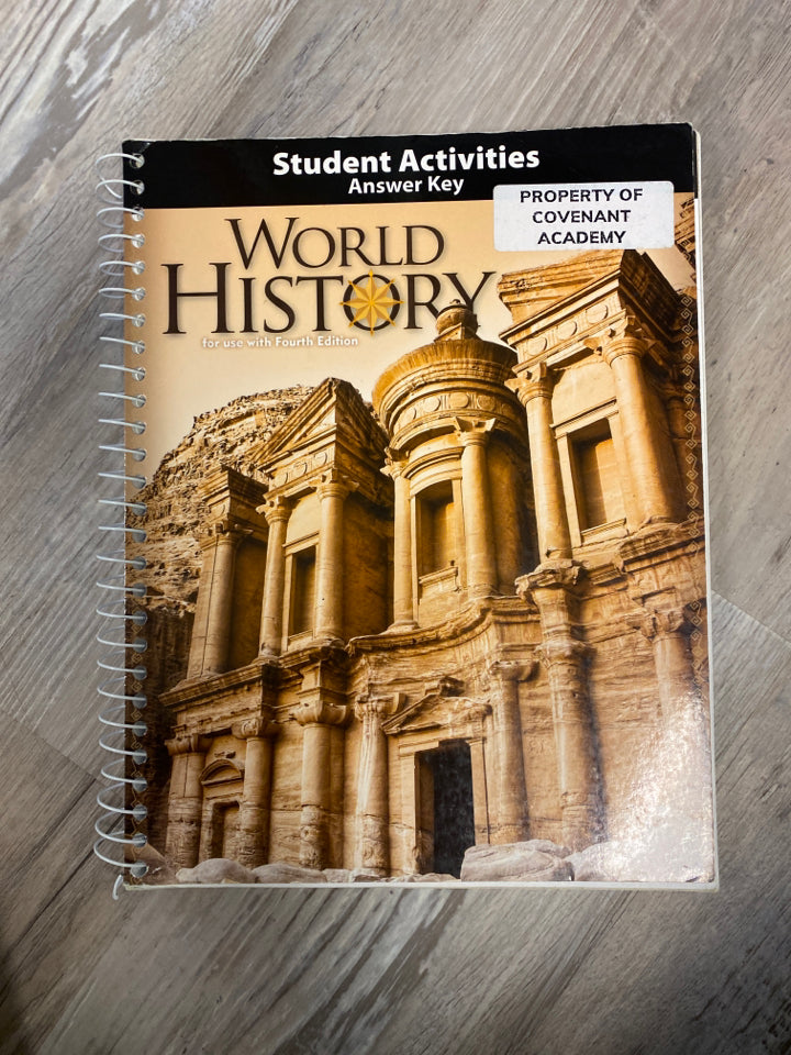 BJU World History Teacher's Edition 3-Piece Set, 4th Edition