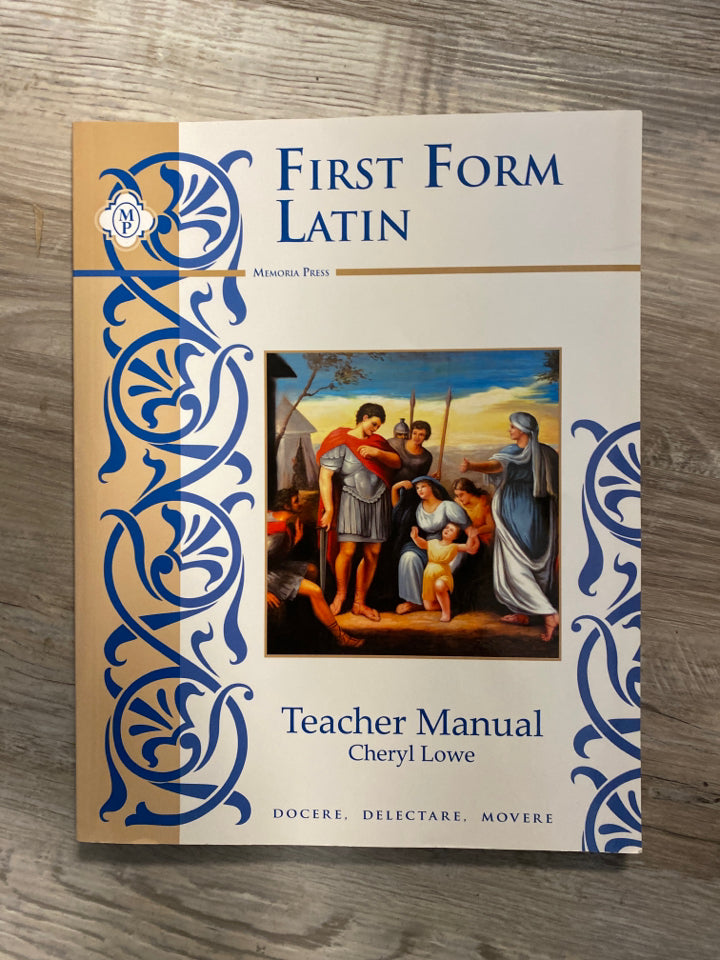 First Form Latin Teacher Manual 1st edition