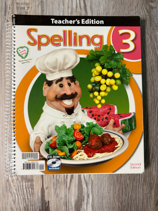 BJU Spelling 3, Second Edition