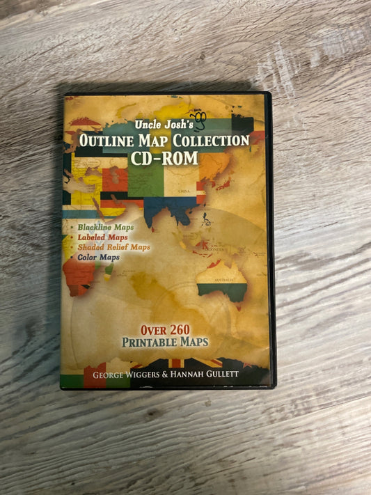 Uncle Josh's Outline Map Collection CD-ROM