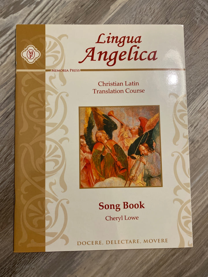 Memoria Press Lingua Angelica Song Book