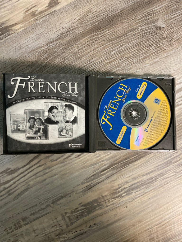 Learn French Your Way, 3 Disk Set