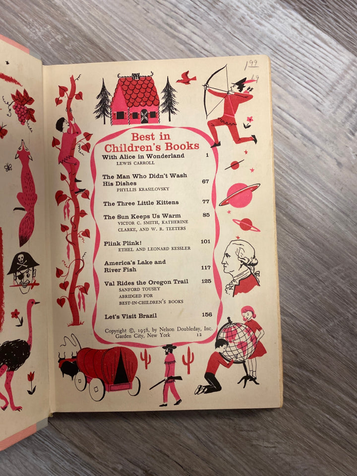 Best in Children's Books Vol. 12 with Alice in Wonderland