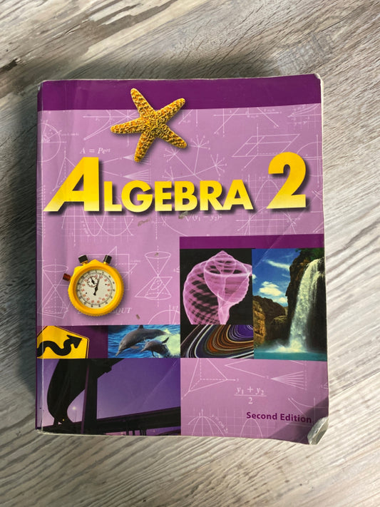 BJU Algebra 2 2nd Ed. Student Text