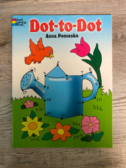 Dot-to-Dot Dover Coloring Book