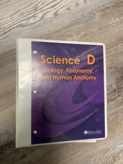 Sonlight Biology, Taxonomy and Human Anatomy, Science D Inst. Guide