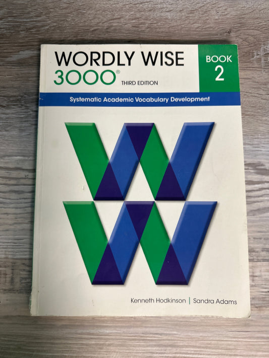 Wordly Wise 3000 Book 2, 3rd Ed.