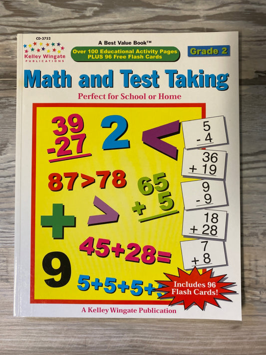 Math and Test Taking Grade 2 Workbook