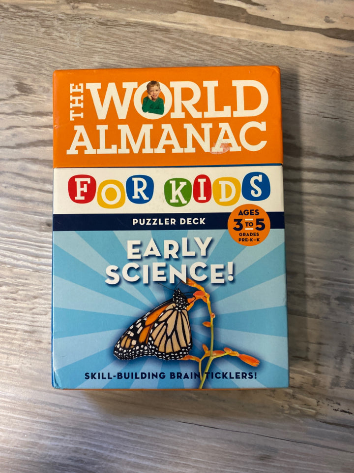 Early Science Puzzler Deck for Ages 3-5