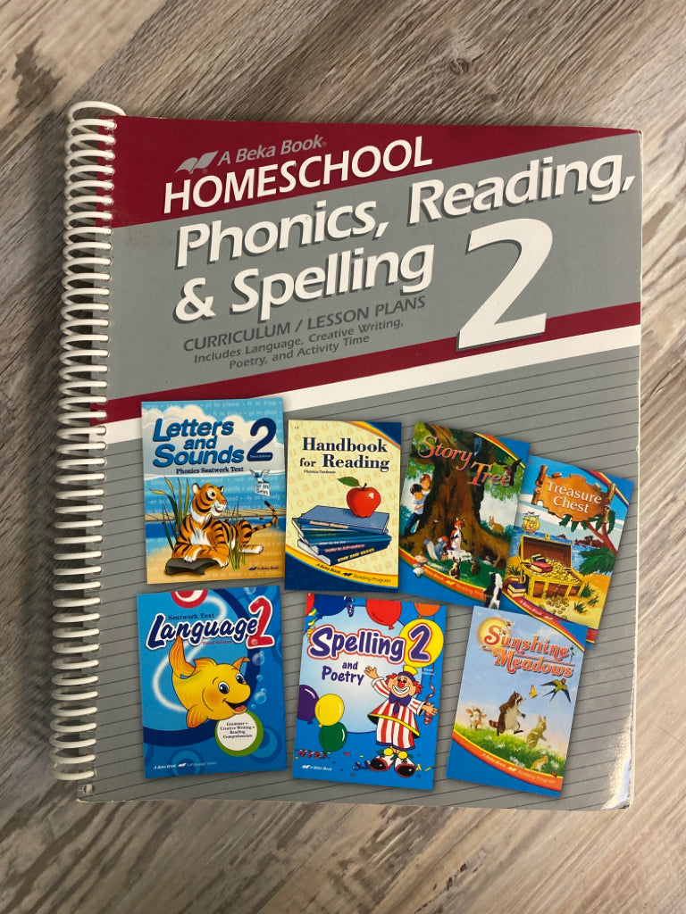 Abeka Phonics Reading And Spelling 2 Curriculumlesson Plans Homeschool Central 3108