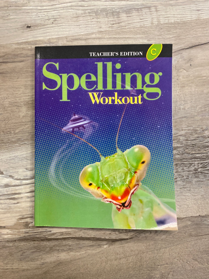 Spelling Workout C, Teacher's Edition