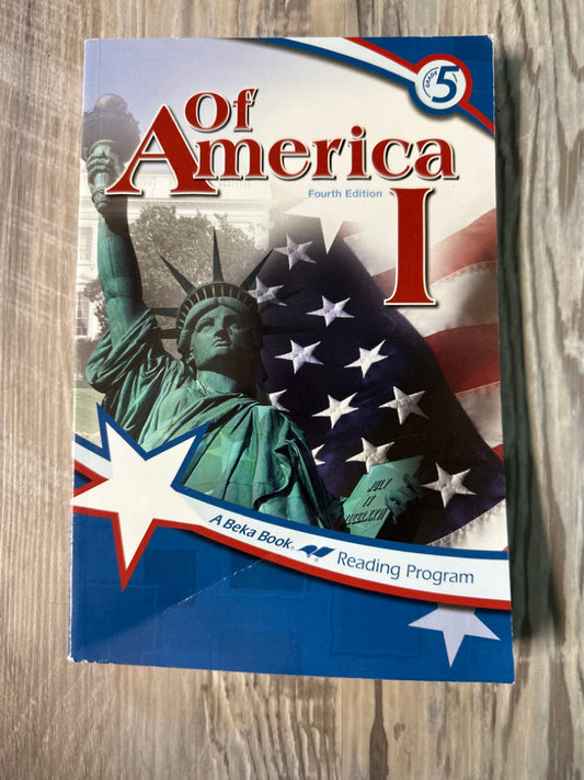 Abeka Reader Of America I, 4th Ed. 5c