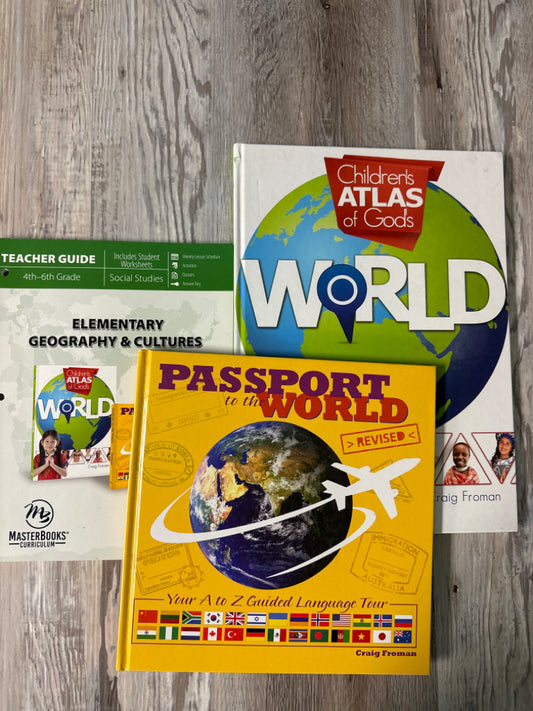 Master Books Elementary Geography & Cultures Set