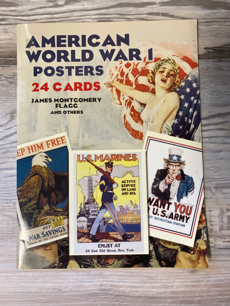 American World War I Posters - 24 Cards