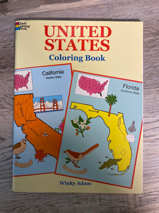 United States, Dover Coloring Book
