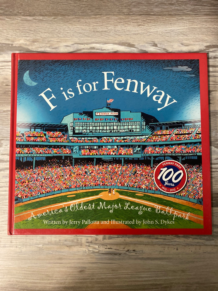 F is For Fenway by Jerry Pallotta