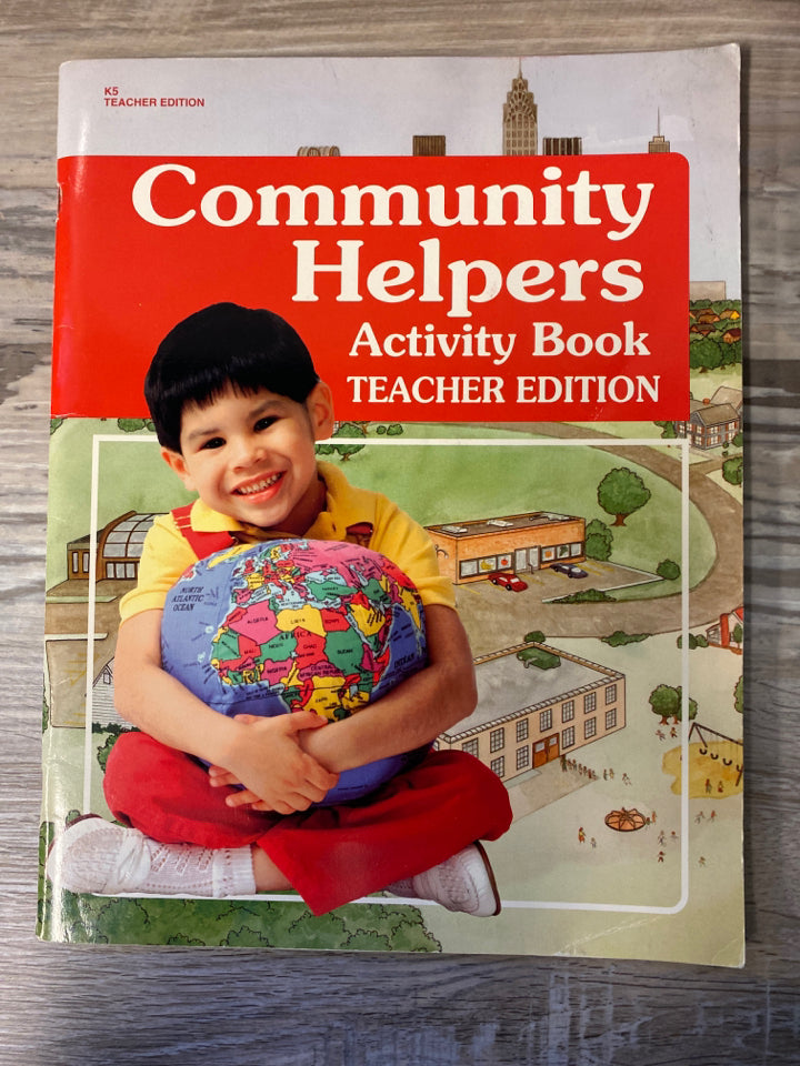Abeka Community Helpers Activity Book Teacher Edition