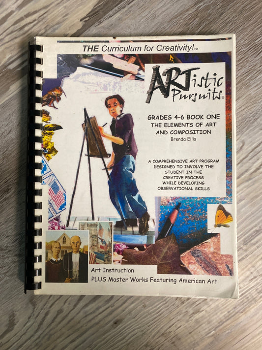 ARTistic Pursuits Elementary 4-6 Book One by Brenda Ellis