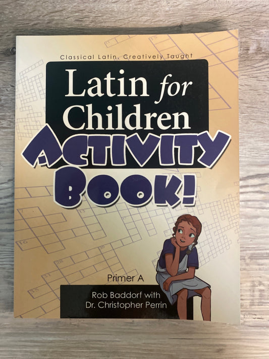 Latin for Children Activity Book Primer A