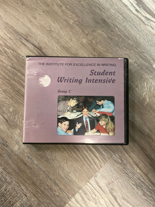 IEW Student Writing Intensive Group C DVD set
